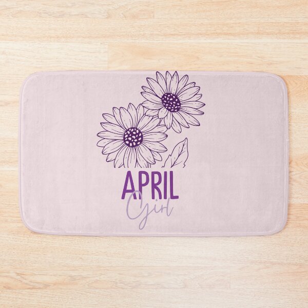 Artikelvorschau, Aprilmädchen, minimalistische Gänseblümchen-Geburtsblume für Aprilgeburtsmädchen entworfen und verkauft von lagunaklein.