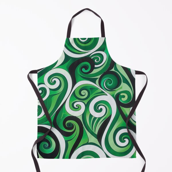 Item preview, New Zealand Māori Paua Pattern Koru Design Art designed and sold by GrinGalore.