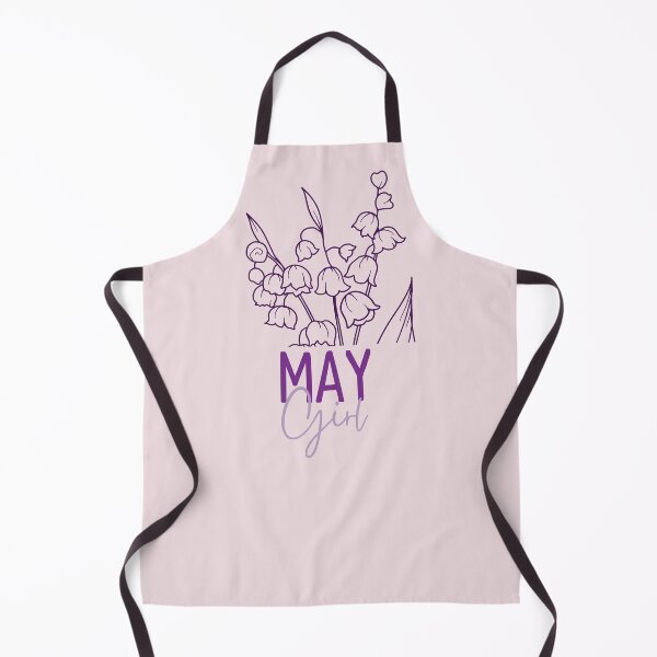 Item preview, May Girl, minimalist Lily of the Valley May Birth Flower for May Birthday Girls designed and sold by lagunaklein.