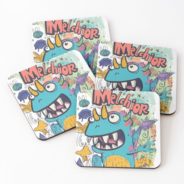 Item preview, Little monster Melchior designed and sold by WickerStudio.
