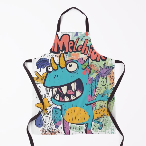 Item preview, Little monster Melchior designed and sold by WickerStudio.