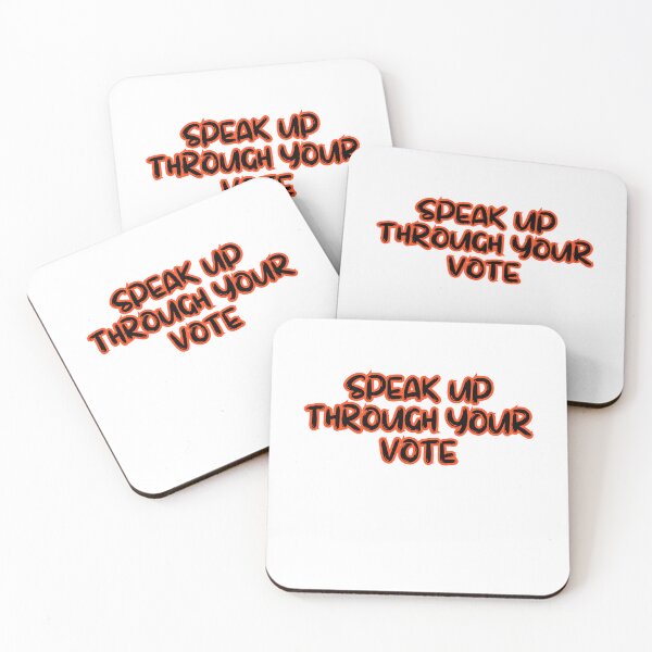 Item preview, Speak up through your vote designed and sold by rawaart1.