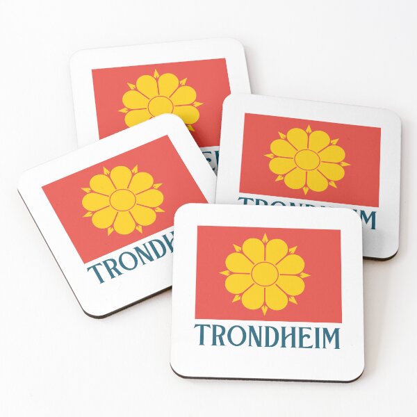 Item preview, Flag of Trondheim, Norway designed and sold by jeshands.