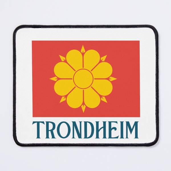 Item preview, Flag of Trondheim, Norway designed and sold by jeshands.