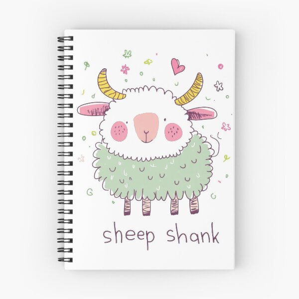Item preview, Little monster Sheep Shank designed and sold by WickerStudio.