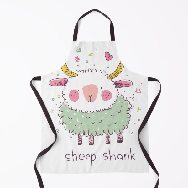 Item preview, Little monster Sheep Shank designed and sold by WickerStudio.