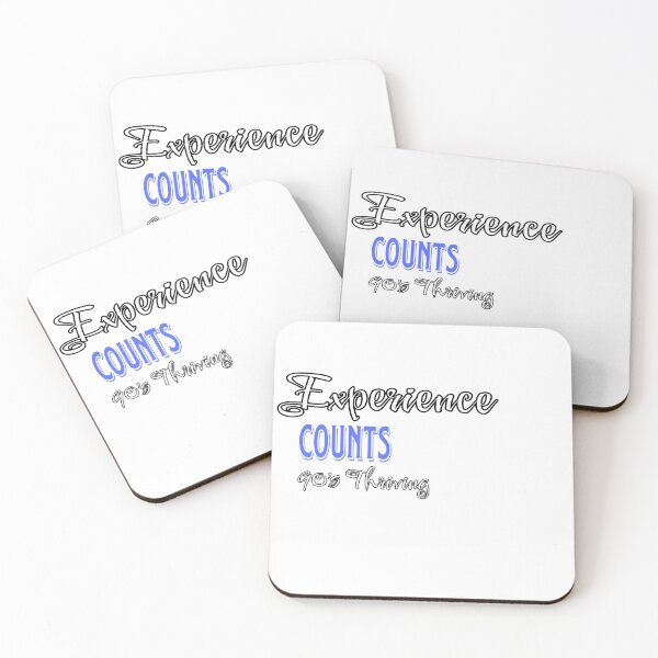 Item preview, Experience counts  designed and sold by Baraa Ahmed.