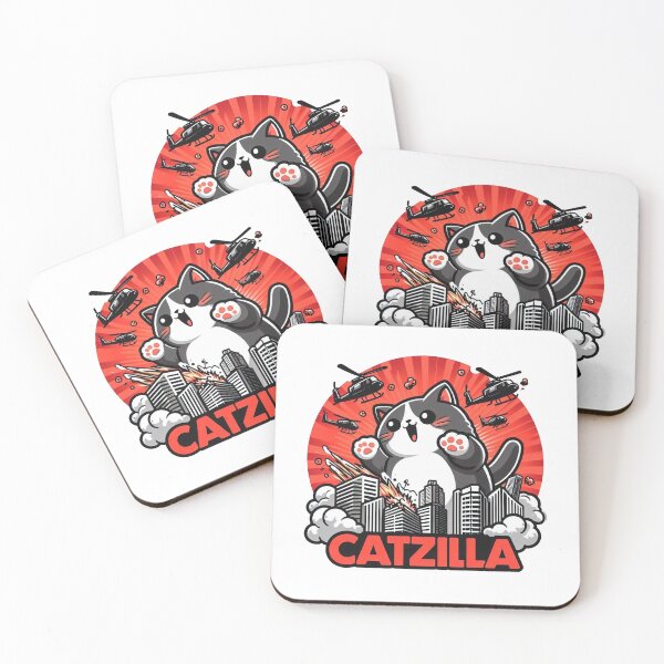Item preview, Catzilla Cat  designed and sold by ZAIKY DREAMS.