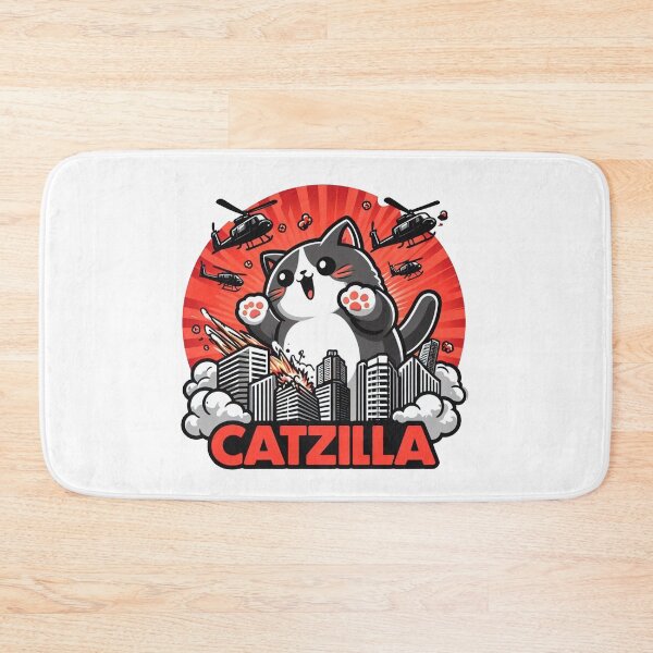 Item preview, Catzilla Cat  designed and sold by ZAIKY DREAMS.