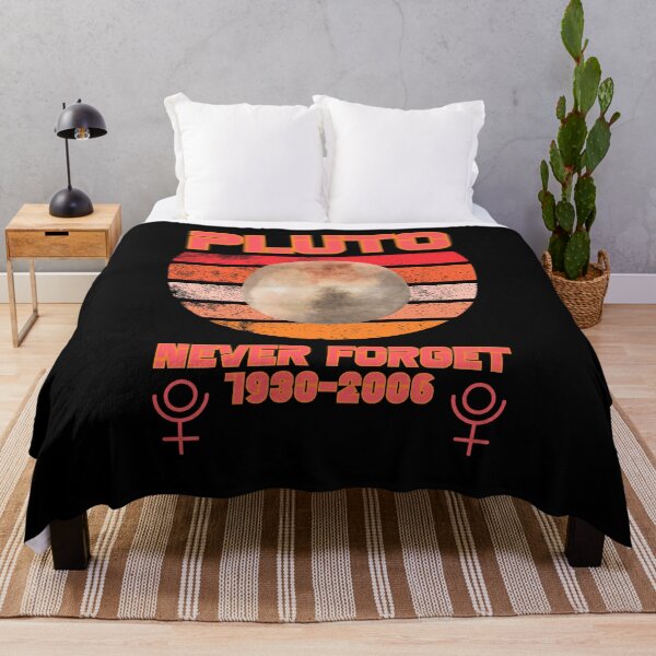 Item preview, PLUTO never forget 1930-2006 cool planetary dwarf planet space exploration design designed and sold by Jt41.