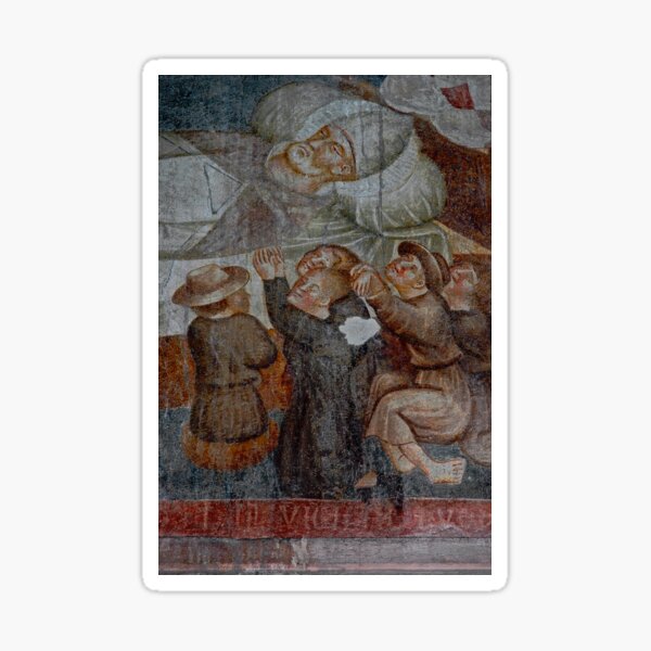Item preview, Physically disabled supplicants at deathbed of Christian clergyman designed and sold by TerenceKerr.