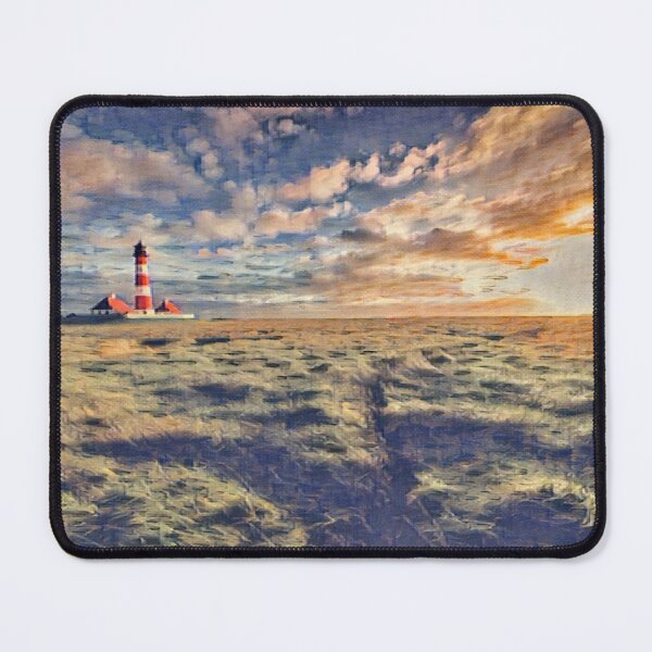 Item preview, Lighthouse in Westerheve, Schleswig-Holstein designed and sold by sid1802.