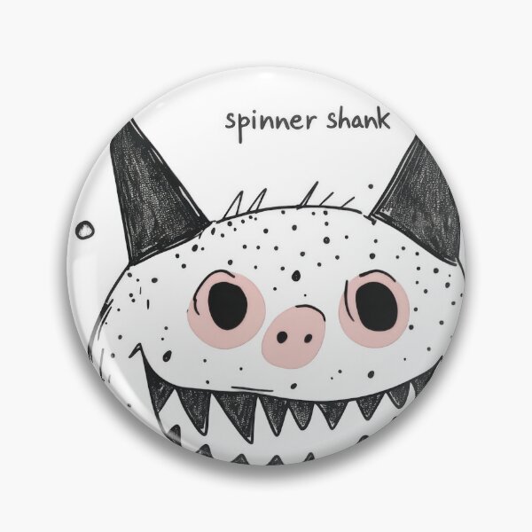 Item preview, Little monster Spinner Shank designed and sold by WickerStudio.