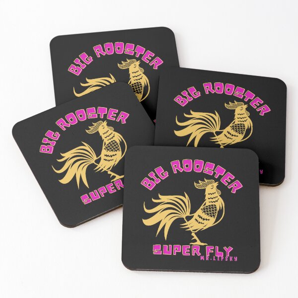 Item preview, Rooster Big Super Fly Skateboarding Funny Gifts Mr.Lipsky designed and sold by Mr-Lipsky.