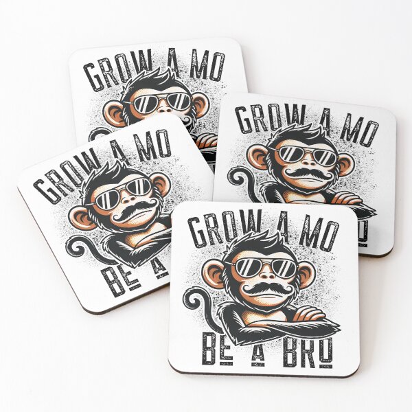 Item preview, Grow A Mo, Be A Bro! designed and sold by celcino-studio.