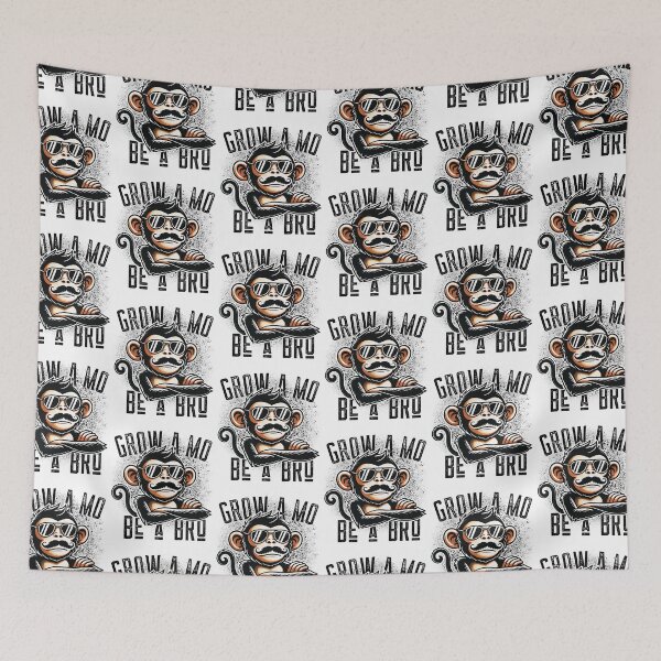 Item preview, Grow A Mo, Be A Bro! designed and sold by celcino-studio.