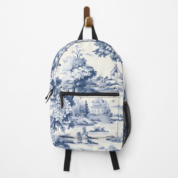 Item preview, Toile de jouy,blue china,Chinoiserie,toile, designed and sold by MariaMarinova.