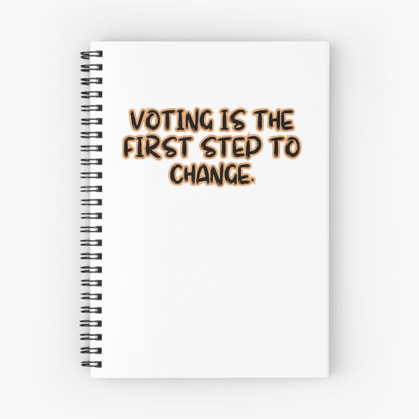 Item preview, Voting is the first step to change. designed and sold by rawaart1.