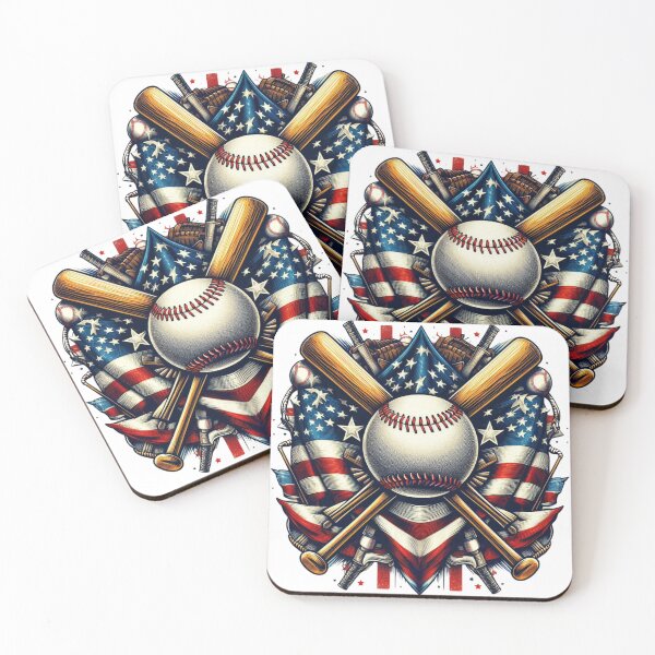Item preview, Baseball,American Flag designed and sold by deniz kaya.