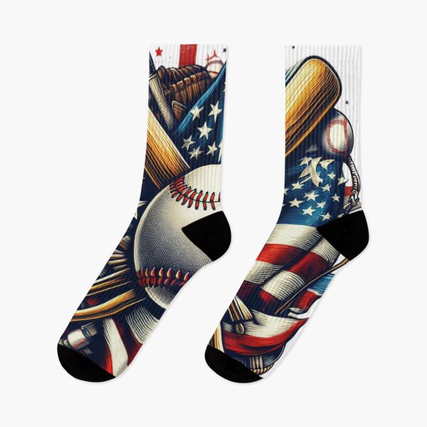 Item preview, Baseball,American Flag designed and sold by deniz kaya.