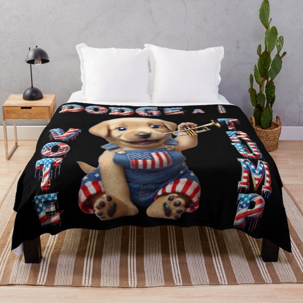 Item preview, Dodge a Bullet, Vote Trump (Golden Retriever Patriot Edition 2) designed and sold by FashionFusionFL.