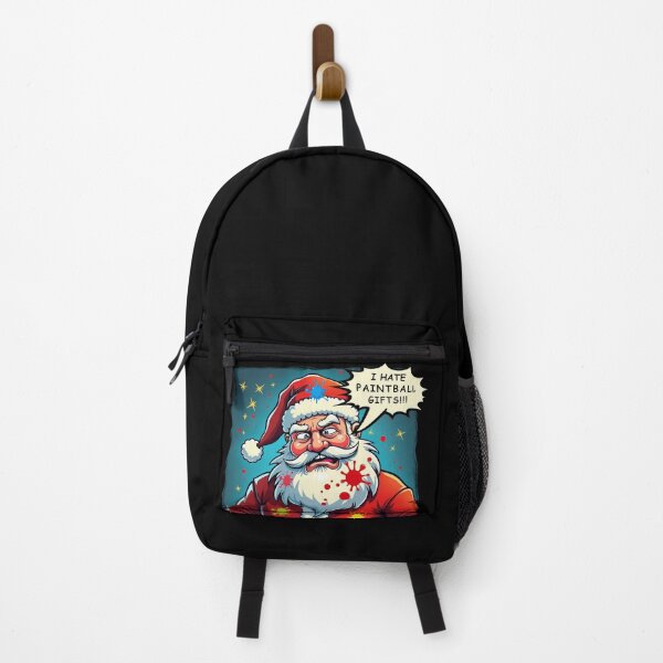 Item preview, Santa hates paintball gifts - Funny cartoon design designed and sold by Ian Matthews.