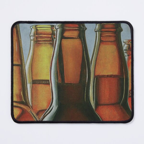 Item preview, Amber Hues: A Study of Glass Bottles designed and sold by ZenOfAIarts.