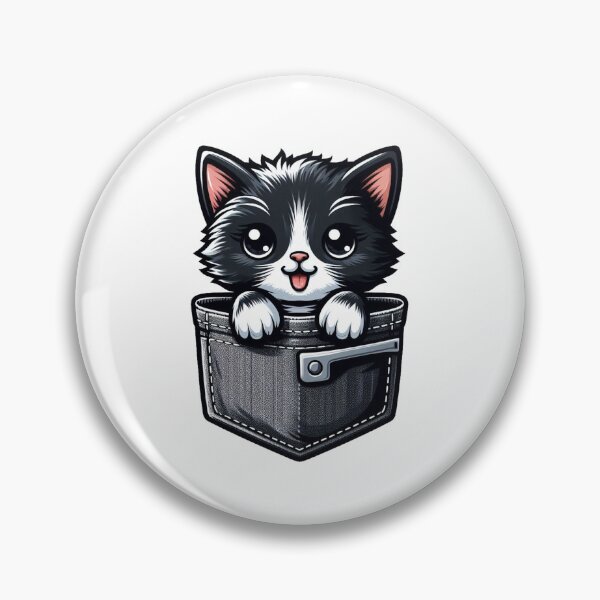 Item preview, Pocket Kitten: Adorable Peekaboo designed and sold by Canaba.
