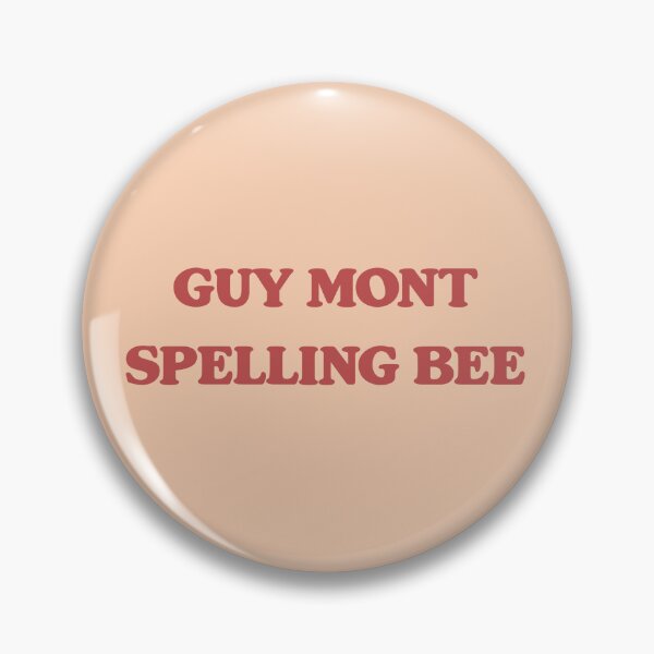 Item preview, Guy Mont Spelling Bee designed and sold by RadicalAM.
