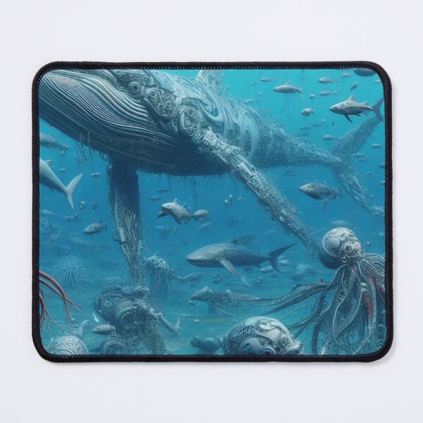 Item preview, A Realistic Ocean With Bio-Mechanical Creatures. designed and sold by IrsathThaslima.