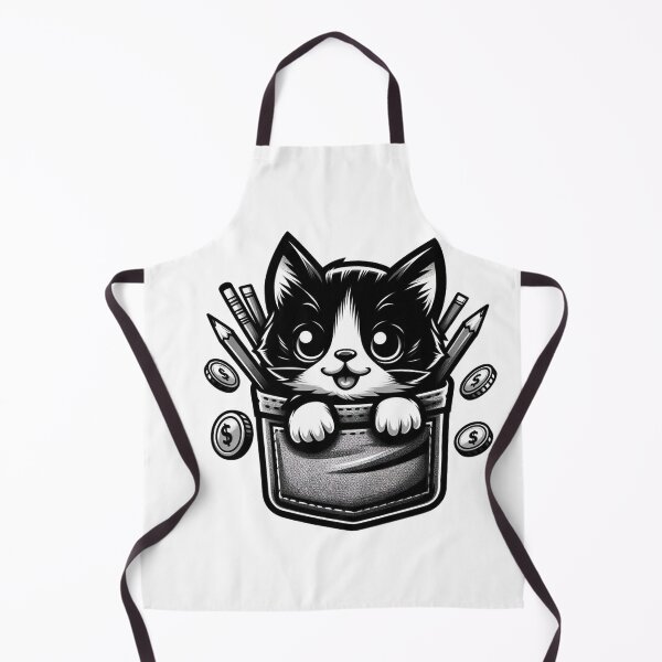 Item preview, Cute Pocket Kitten: Adorable Peekaboo designed and sold by Canaba.
