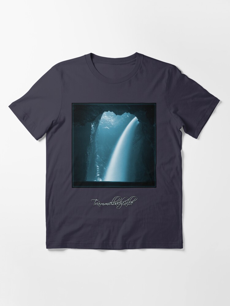 Alternate view of Trümmelbachfälle: cyan 2 (T-Shirt) Essential T-Shirt