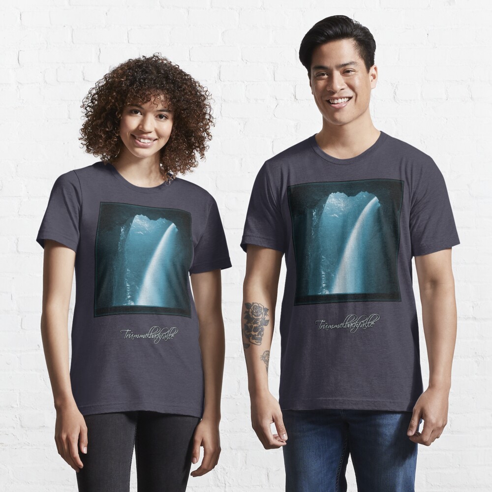 Trümmelbachfälle: cyan 2 (T-Shirt) Essential T-Shirt