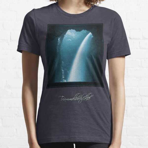 Trümmelbachfälle: cyan 2 (T-Shirt) Essential T-Shirt