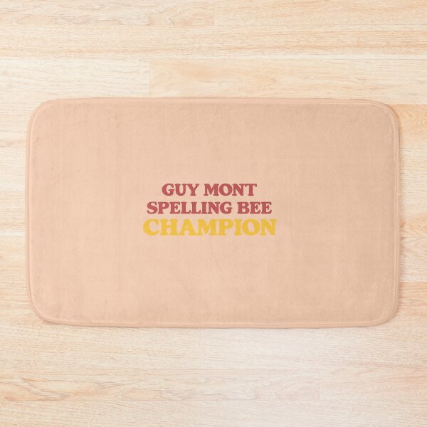 Item preview, Guy Mont Spelling Bee Champion designed and sold by RadicalAM.