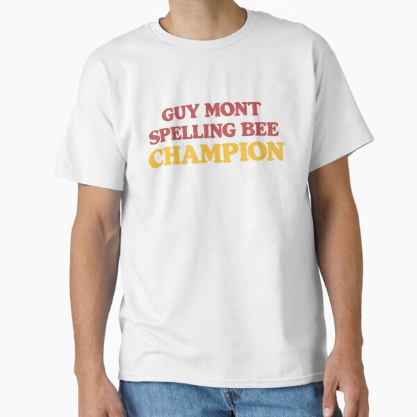 Item preview, Guy Mont Spelling Bee Champion designed and sold by RadicalAM.