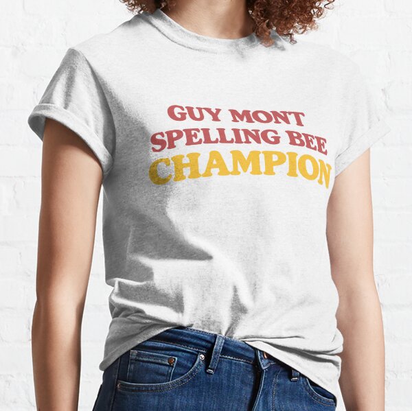Aperçu de l'œuvre Champion du concours d'orthographe Guy Mont créée et vendue par RadicalAM.