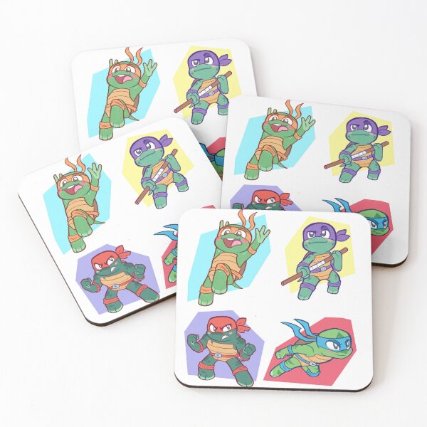 Item preview, cute chibi turtles designed and sold by harriertail.