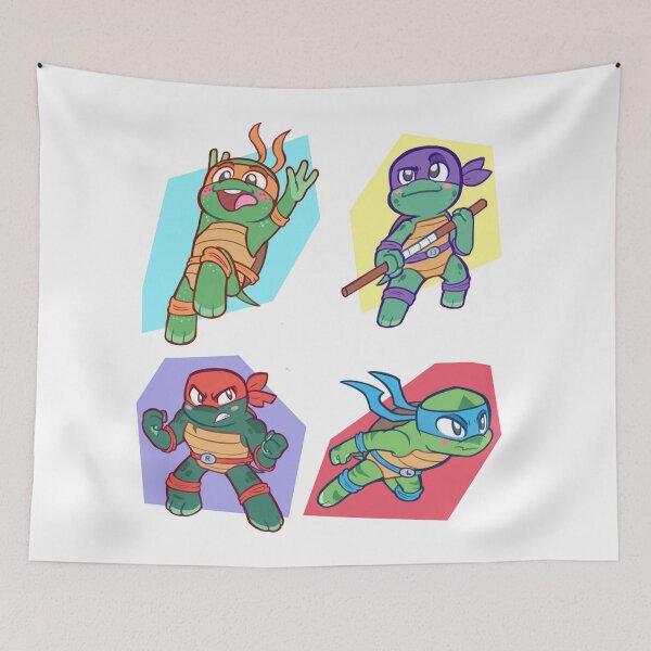 Item preview, cute chibi turtles designed and sold by harriertail.