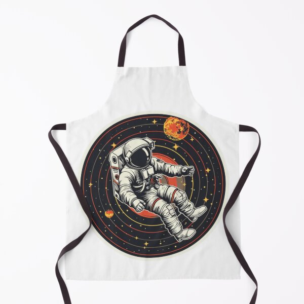 Item preview, Astronaut in Space Holding Vinyl, White Grooves Creating a Surreal Scene designed and sold by tjnextgen99.