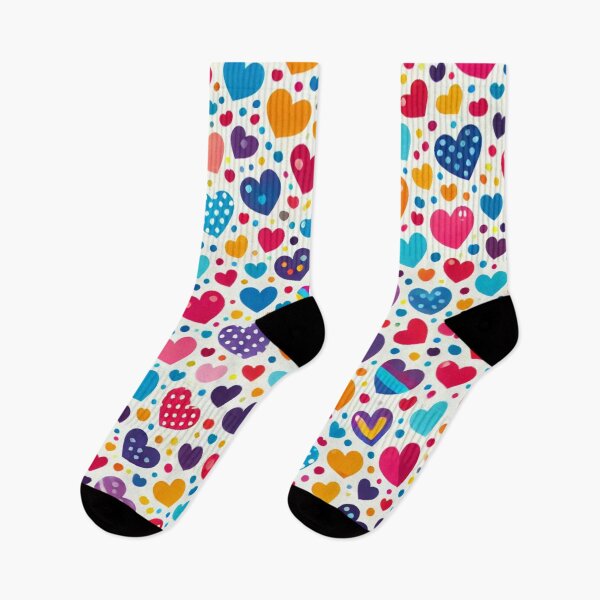 Item preview, "Colorful Hearts in Harmony" designed and sold by Trac-Fusion.
