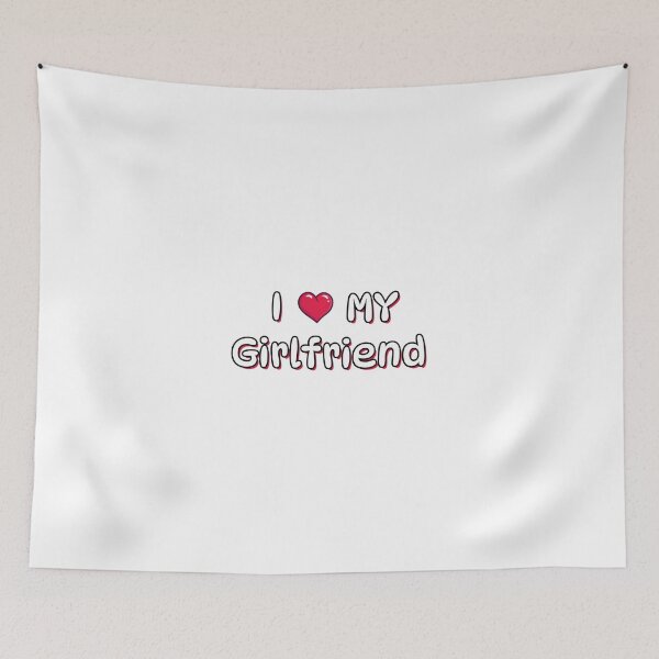 Item preview,  I Love My Girlfriend Shirt I Heart My Girlfriend Shirt GF Essential T-Shirt designed and sold by dex1one.