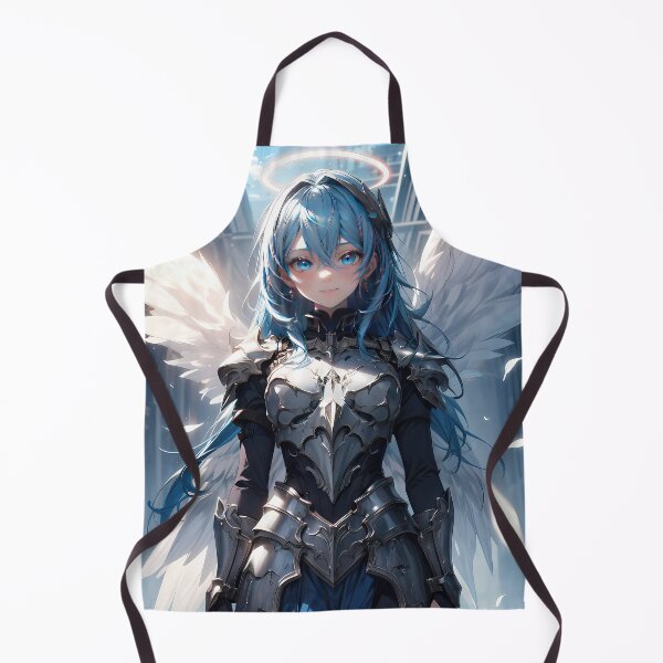 Item preview, New Anime angel knight warrior girl in temple art designed and sold by TheArtistOf2022.