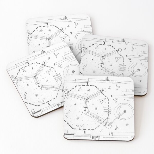 Item preview, octagon. abstract sketch designed and sold by Tereza Pilar  Art.