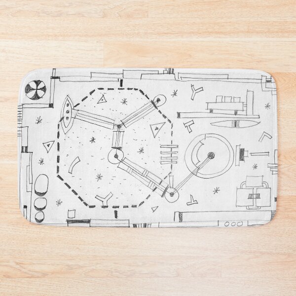 Item preview, octagon. abstract sketch designed and sold by Tereza Pilar  Art.