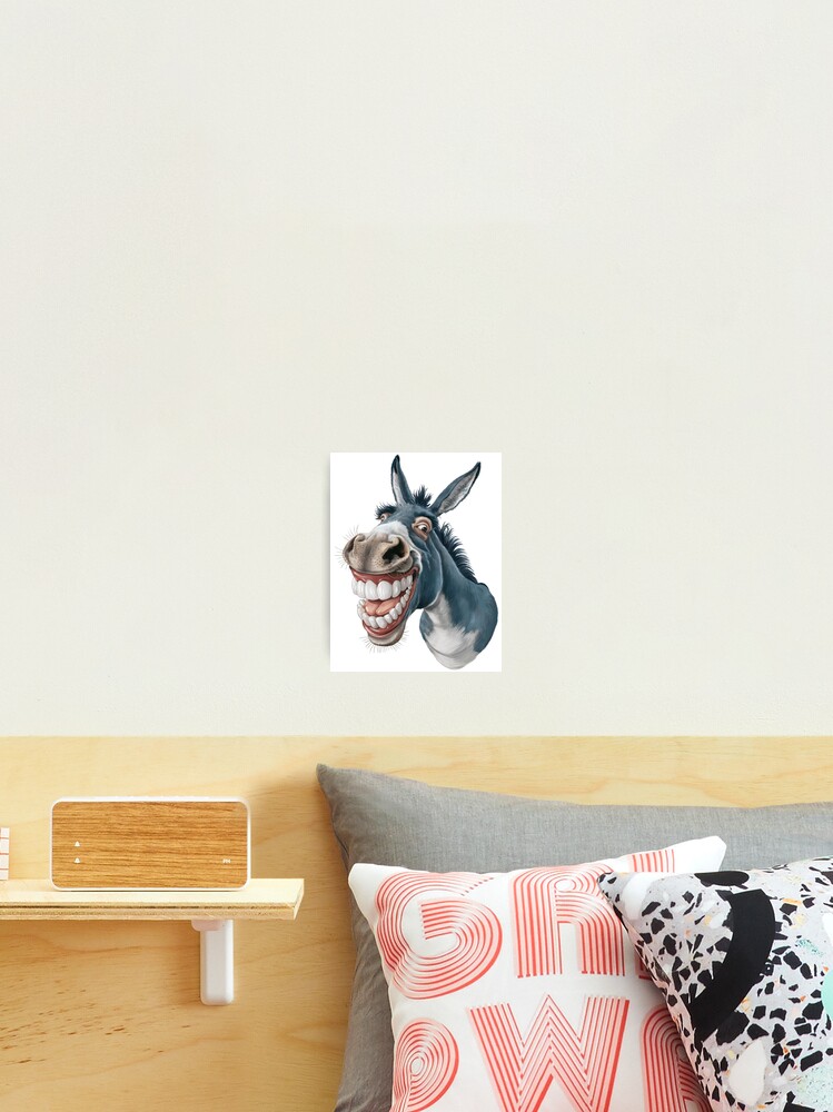 Silly Donkey Poster