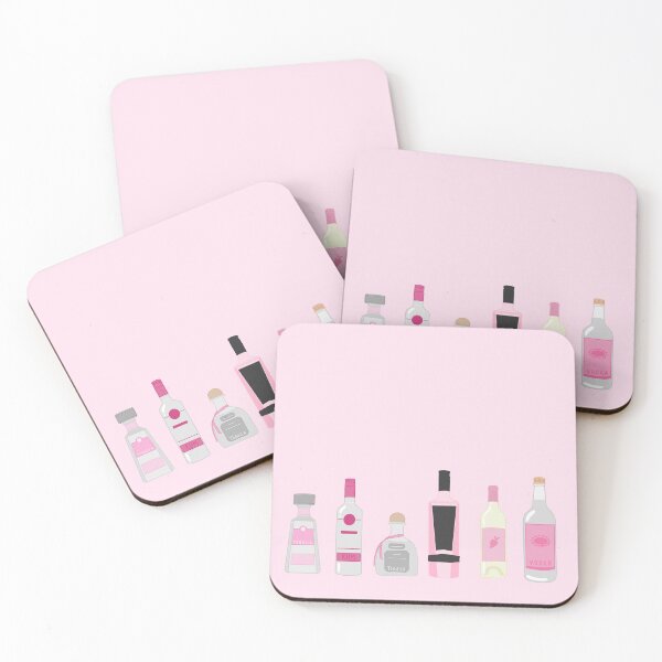 Item preview, Pink Bar Cart designed and sold by Alexandra Jones.