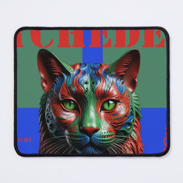Item preview, Psychedelic Feline Vision designed and sold by ZenOfAIarts.