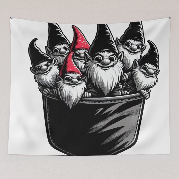 Item preview, Pocket Mischief: Playful Gnomes and Trolls designed and sold by Canaba.