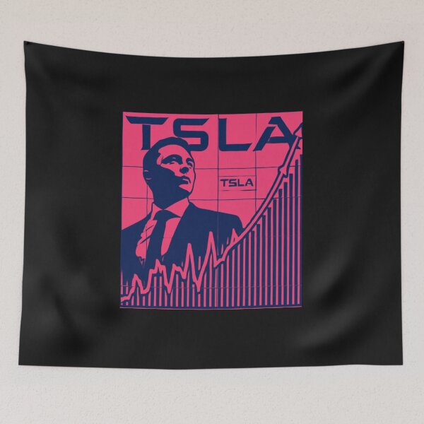 Item preview, Tesla stock price designed and sold by TEEJAMBOREE.